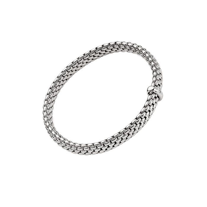 FOPE  VENDOME FLEX'IT BRACELET WITH A WHITE DIAMOND