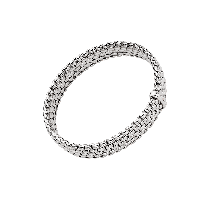 FOPE  PANORAMA FLEX'IT BRACELET WITH A WHITE DIAMOND
