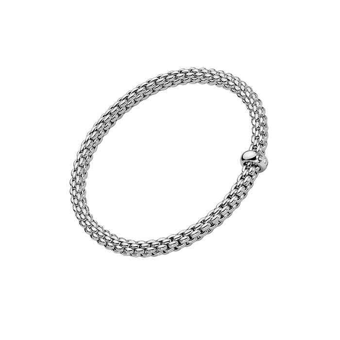 FOPE  SOLO FLEX'IT BRACELET WITH A WHITE DIAMOND