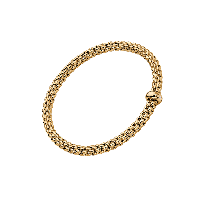 FOPE  SOLO FLEX'IT BRACELET WITH A WHITE DIAMOND