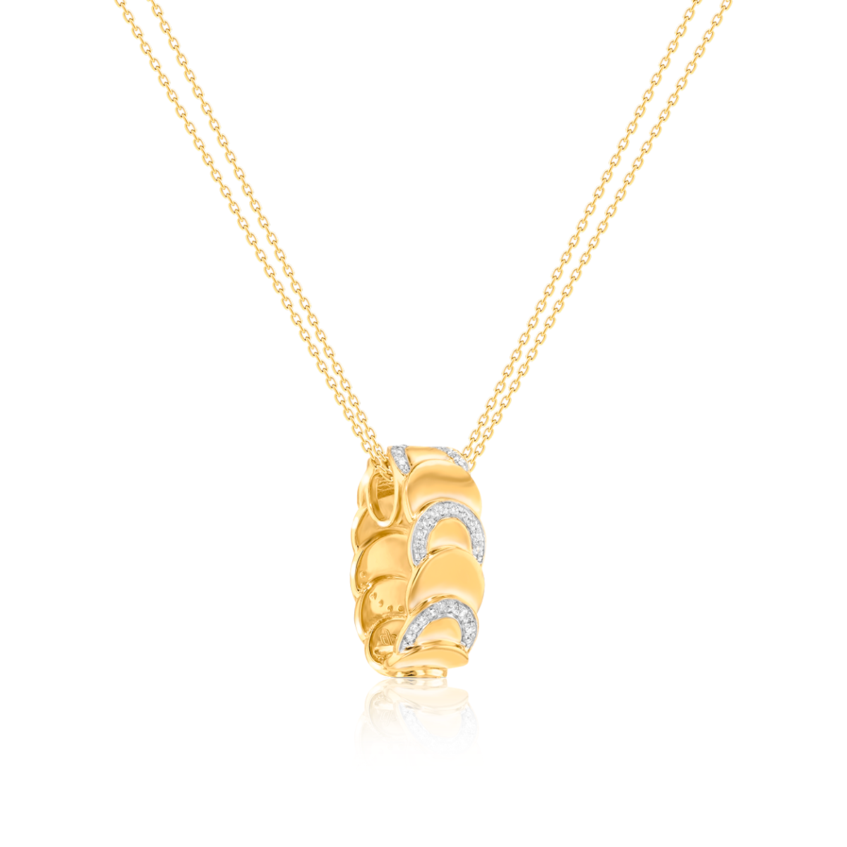 Revolve Diamond Pendant Chain