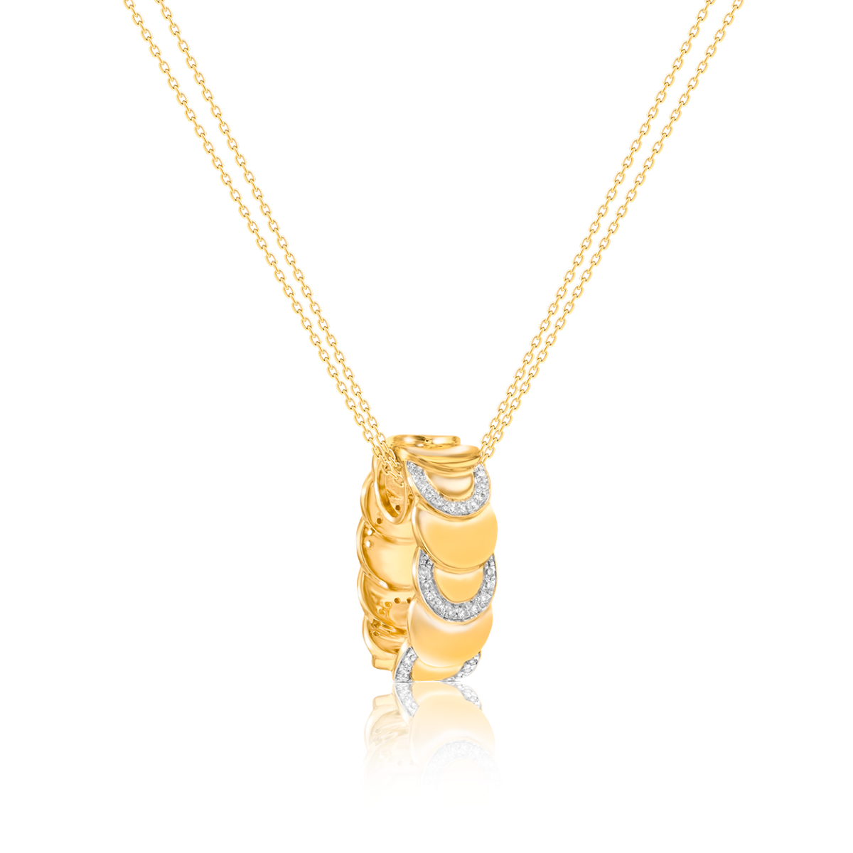 Revolve Diamond Pendant Chain