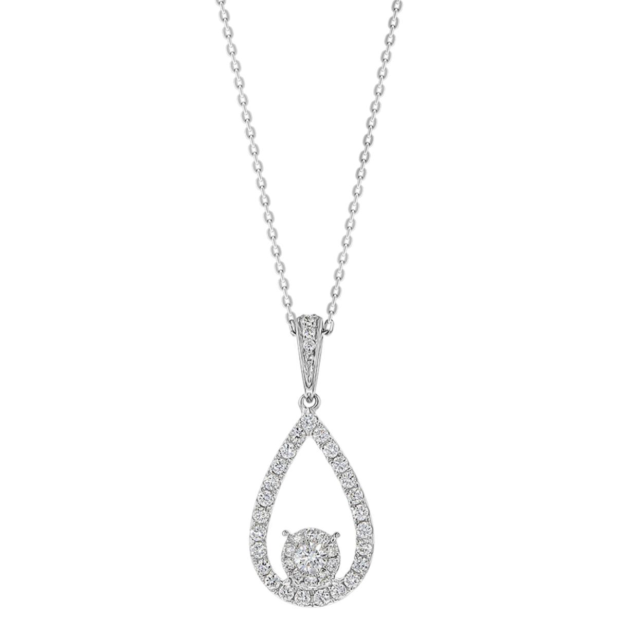 OneSixEight Diamond Pendant Chain