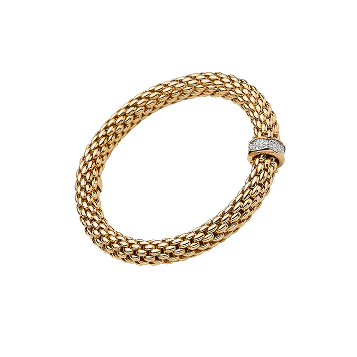 FOPE  LOVENEST FLEX'IT BRACELET WITH DIAMONDS
