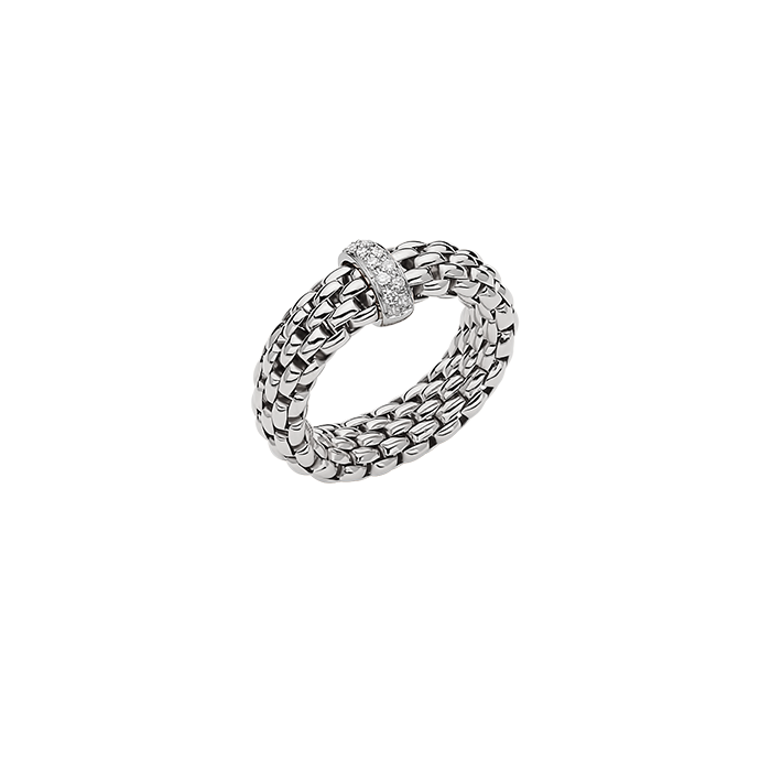 FOPE  VENDOME FLEX'IT RING WITH DIAMONDS