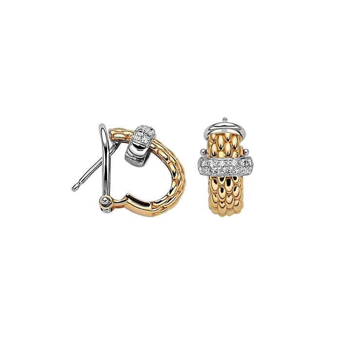 FOPE  VENDOME EARRINGS WITH DIAMONDS