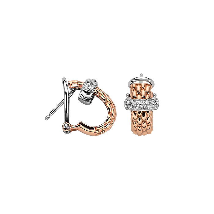 FOPE  VENDOME EARRINGS WITH DIAMONDS