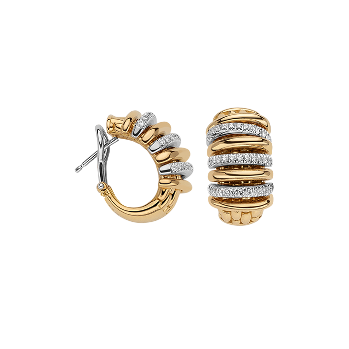 FOPE  PANORAMA EARRINGS WITH DIAMONDS