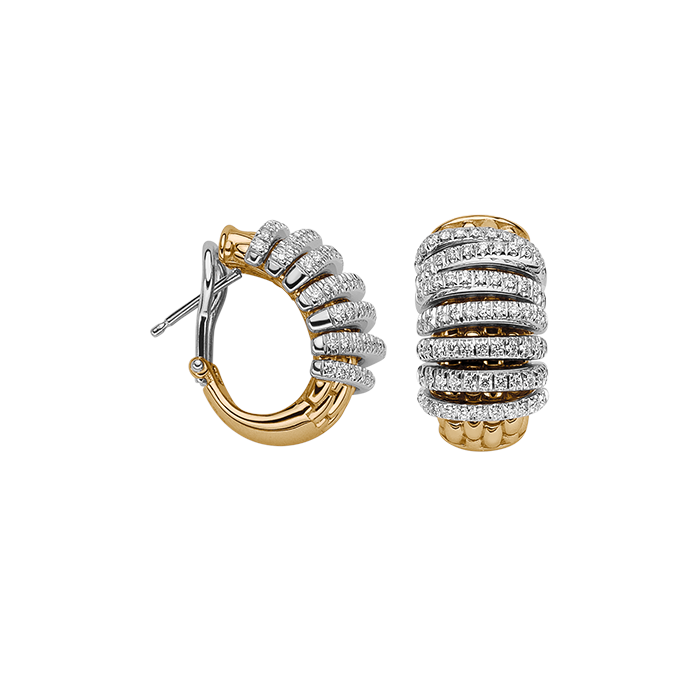 FOPE  PANORAMA EARRINGS WITH DIAMONDS