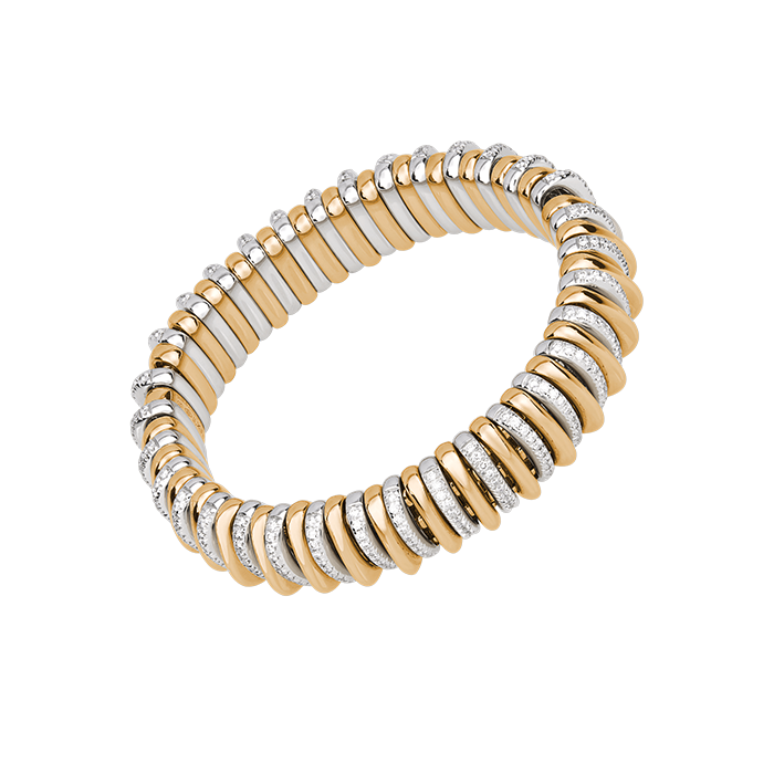 FOPE  PANORAMA FLEX'IT BRACELETS WITH DIAMONDS