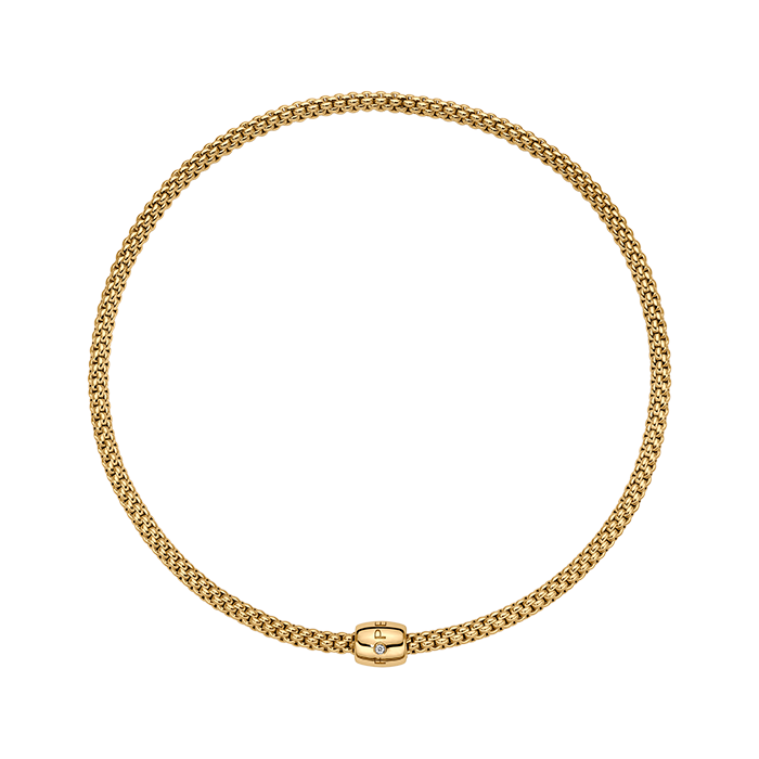 FOPE  SOLO FLEX'IT NECKLACE WITH ORNAMENTAL CLASP