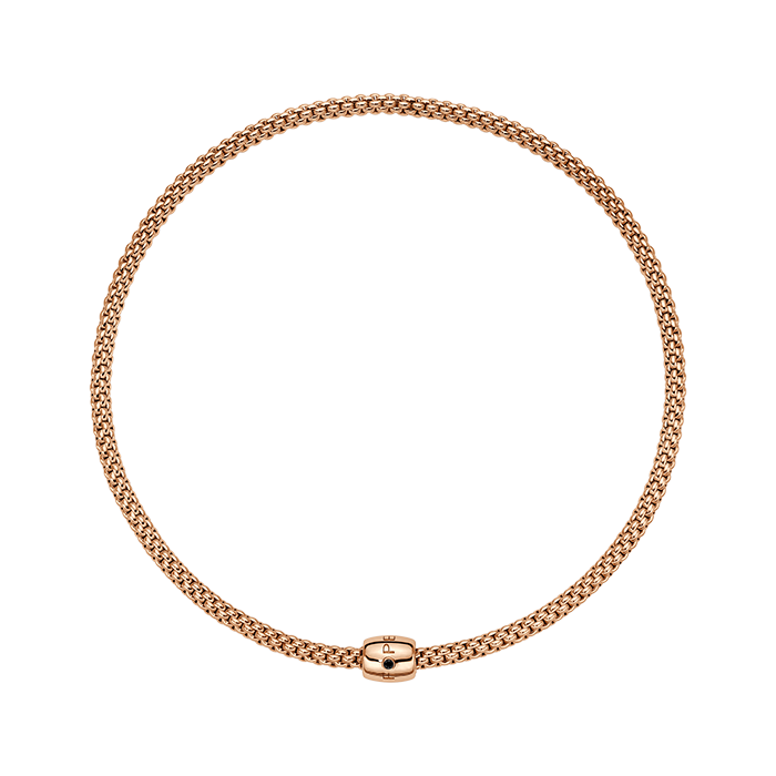 FOPE  SOLO FLEX'IT NECKLACE WITH ORNAMENTAL CLASP