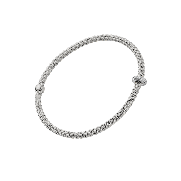 FOPE  PRIMA FLEX'IT BRACELET WITH DIAMONDS