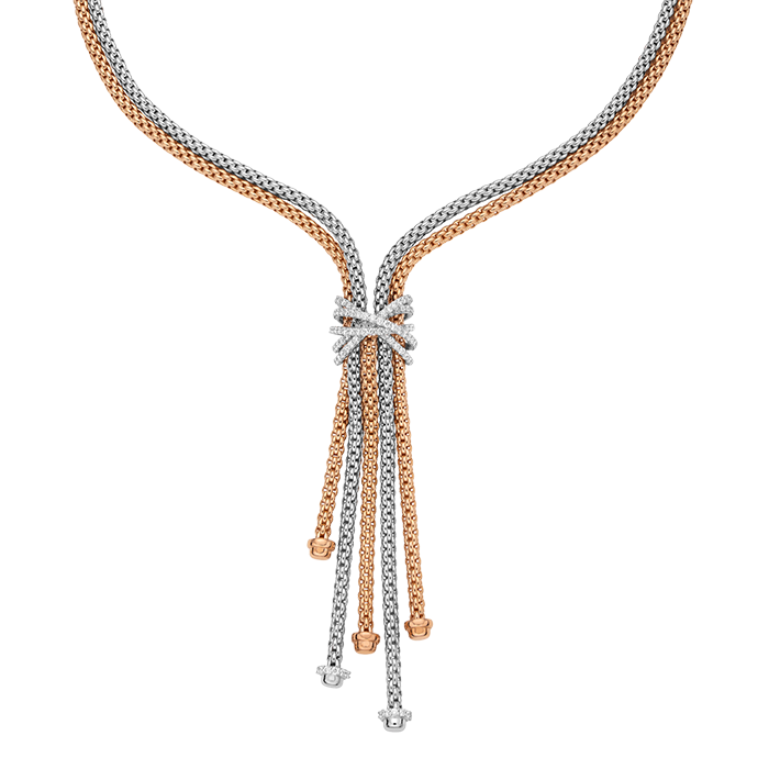 Fope Prima Mialuce Necklace with diamonds