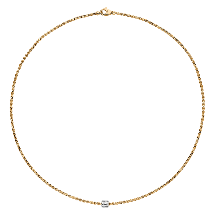 FOPE  ARIA NECKLACE WITH DIAMONDS