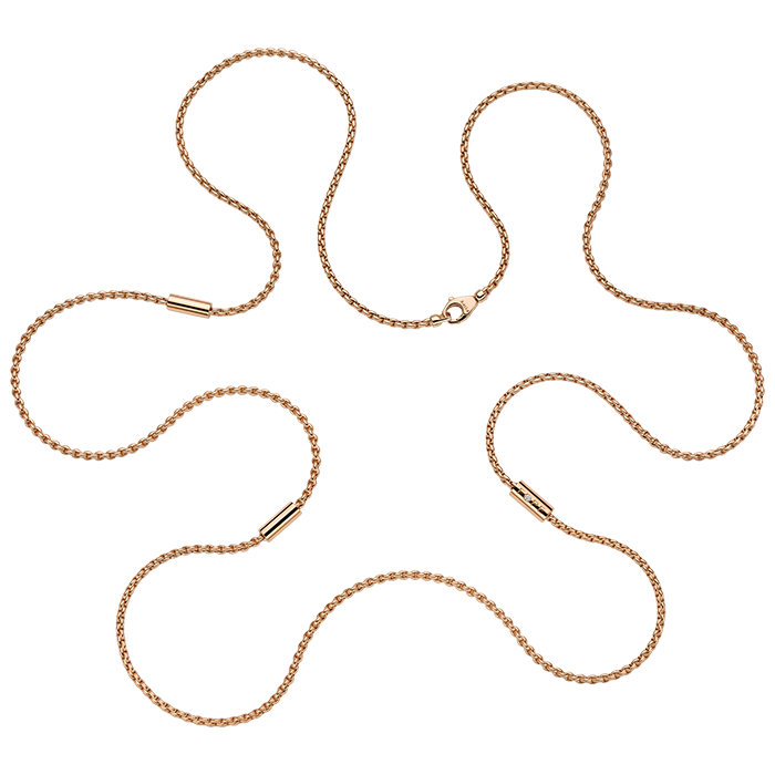 FOPE  ARIA LONG NECKLACE WITH DIAMONDS