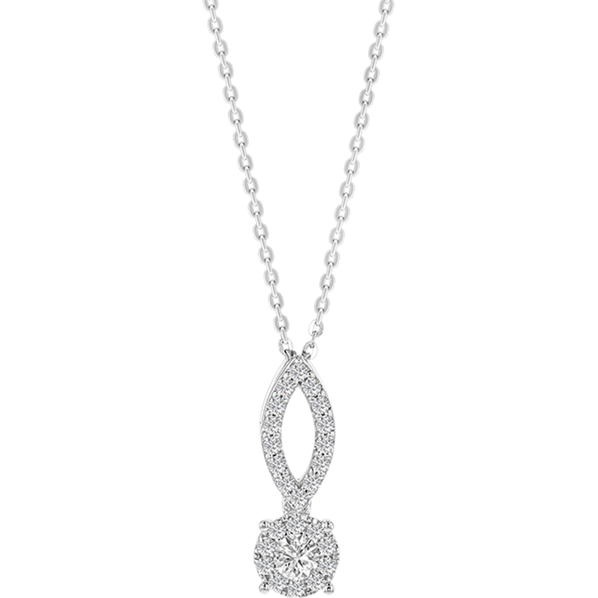 OneSixEight Diamond Pendant Chain