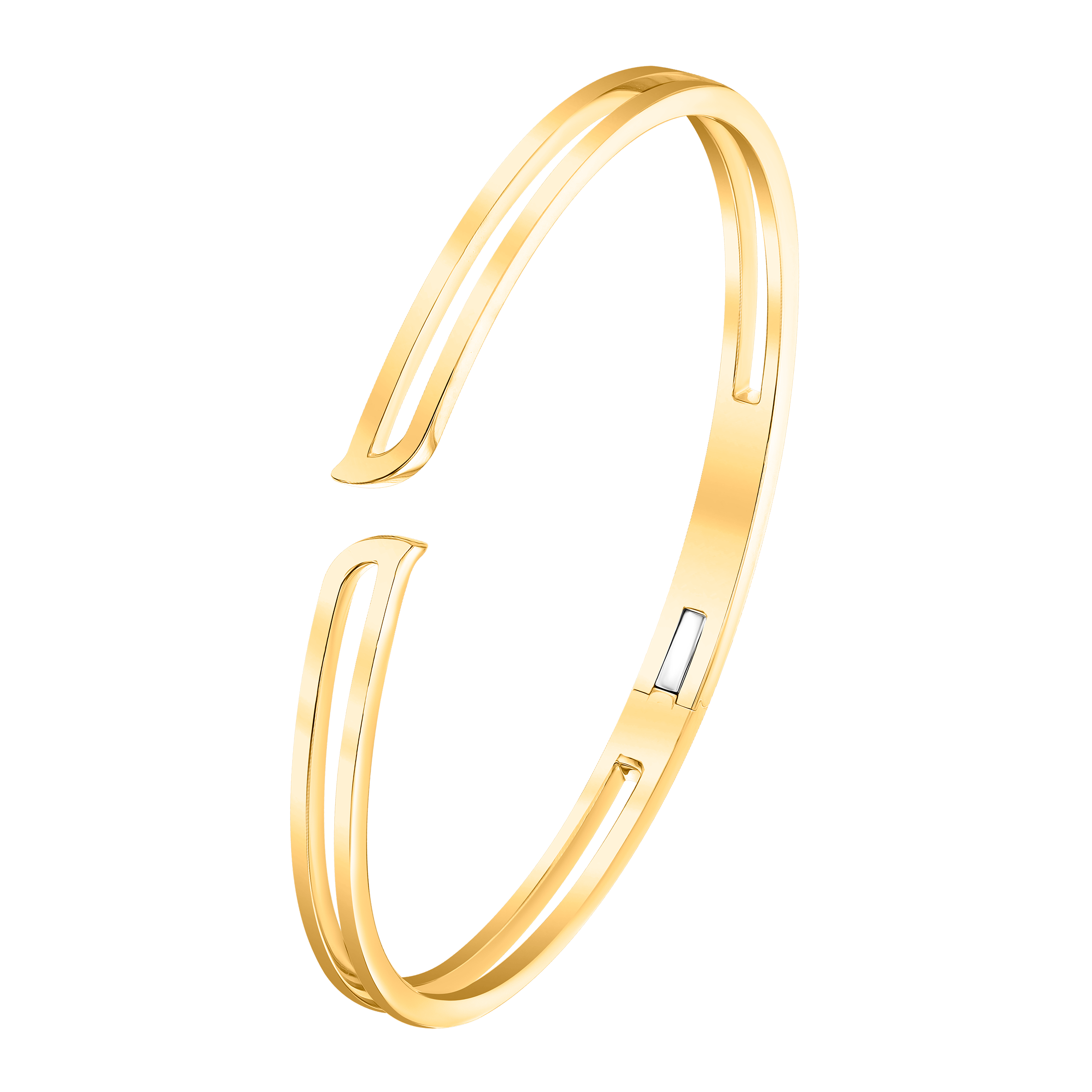 Alif Yellow Gold Bangle
