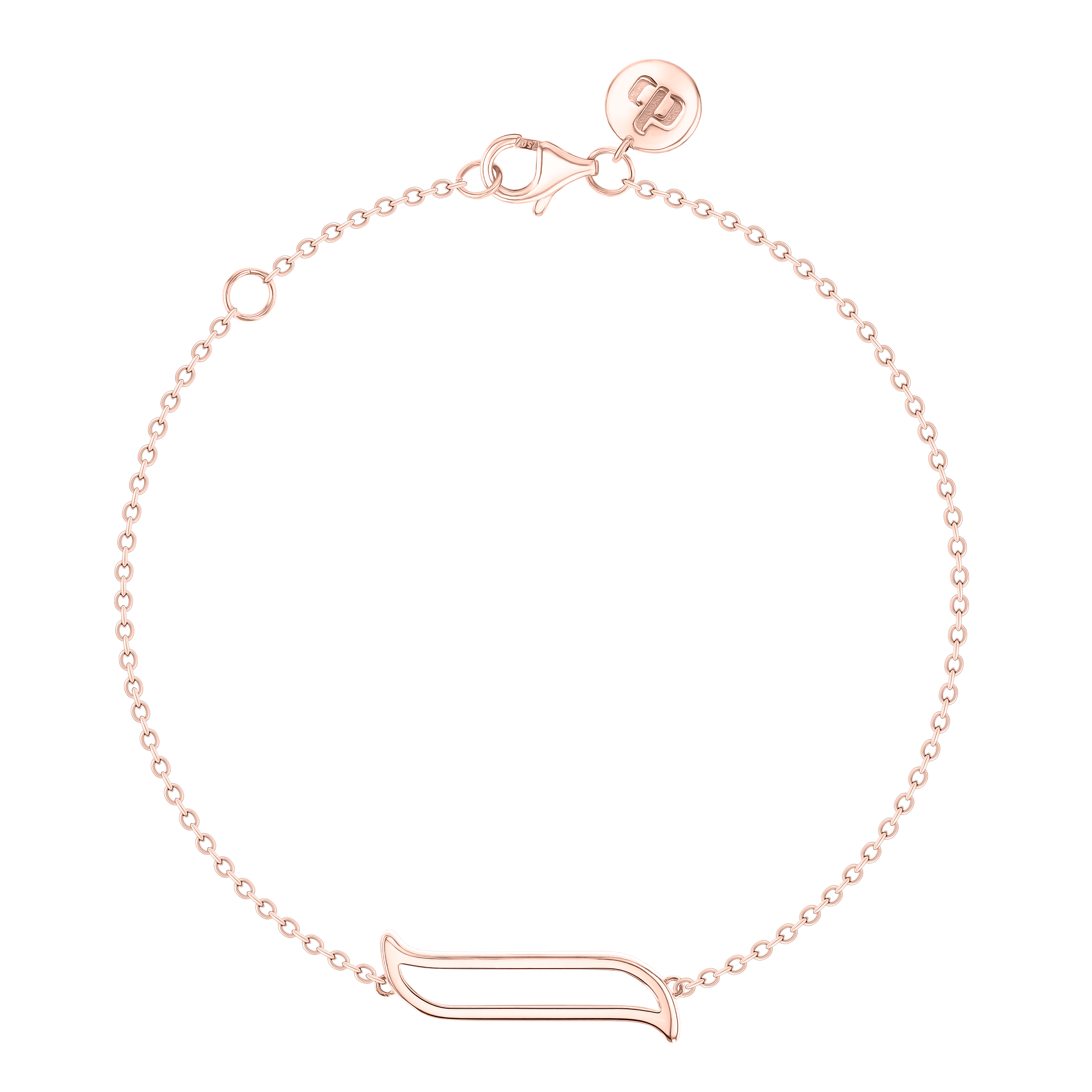 Alif Rose Gold Bracelet