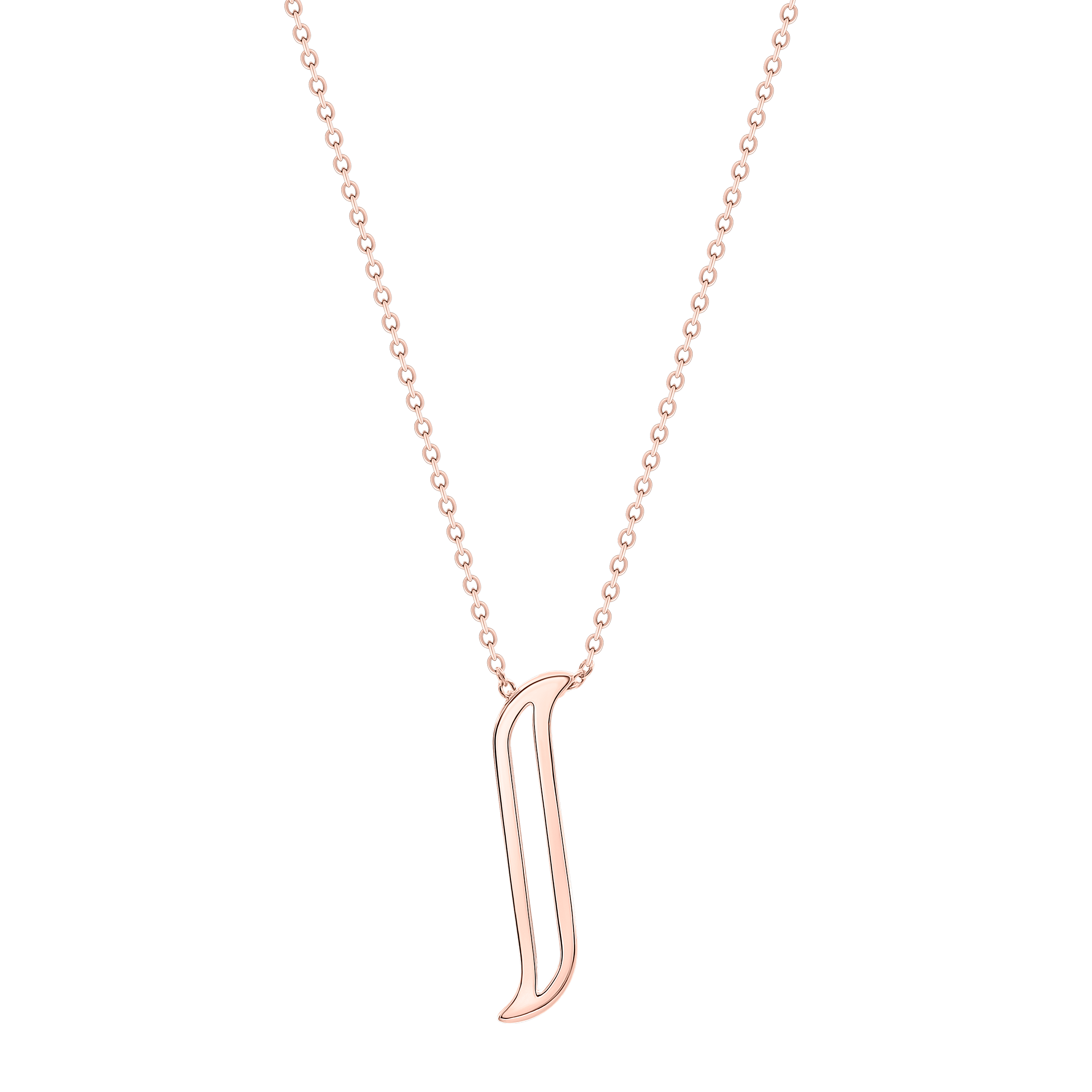 Alif Rose Gold Necklace