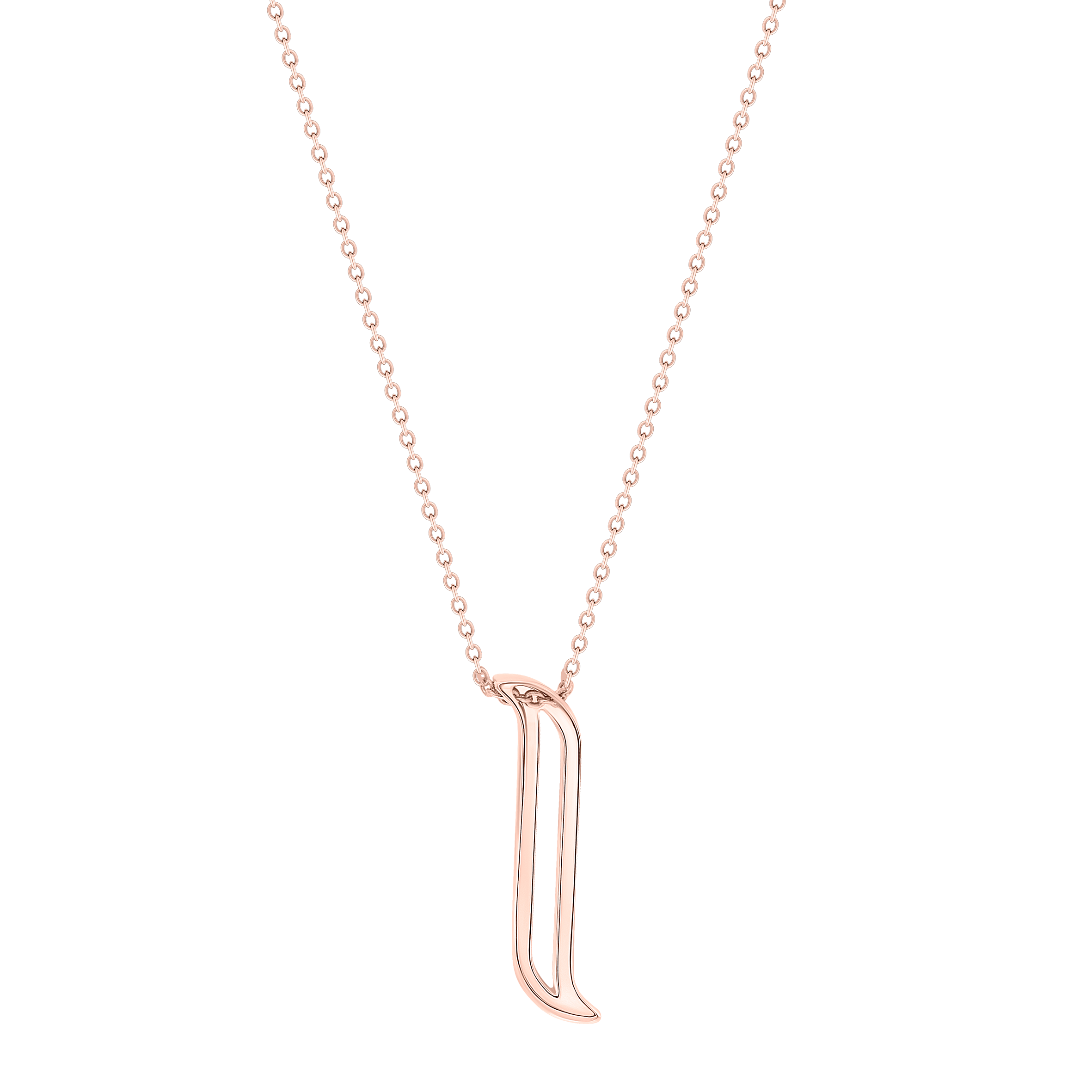 Alif Rose Gold Necklace