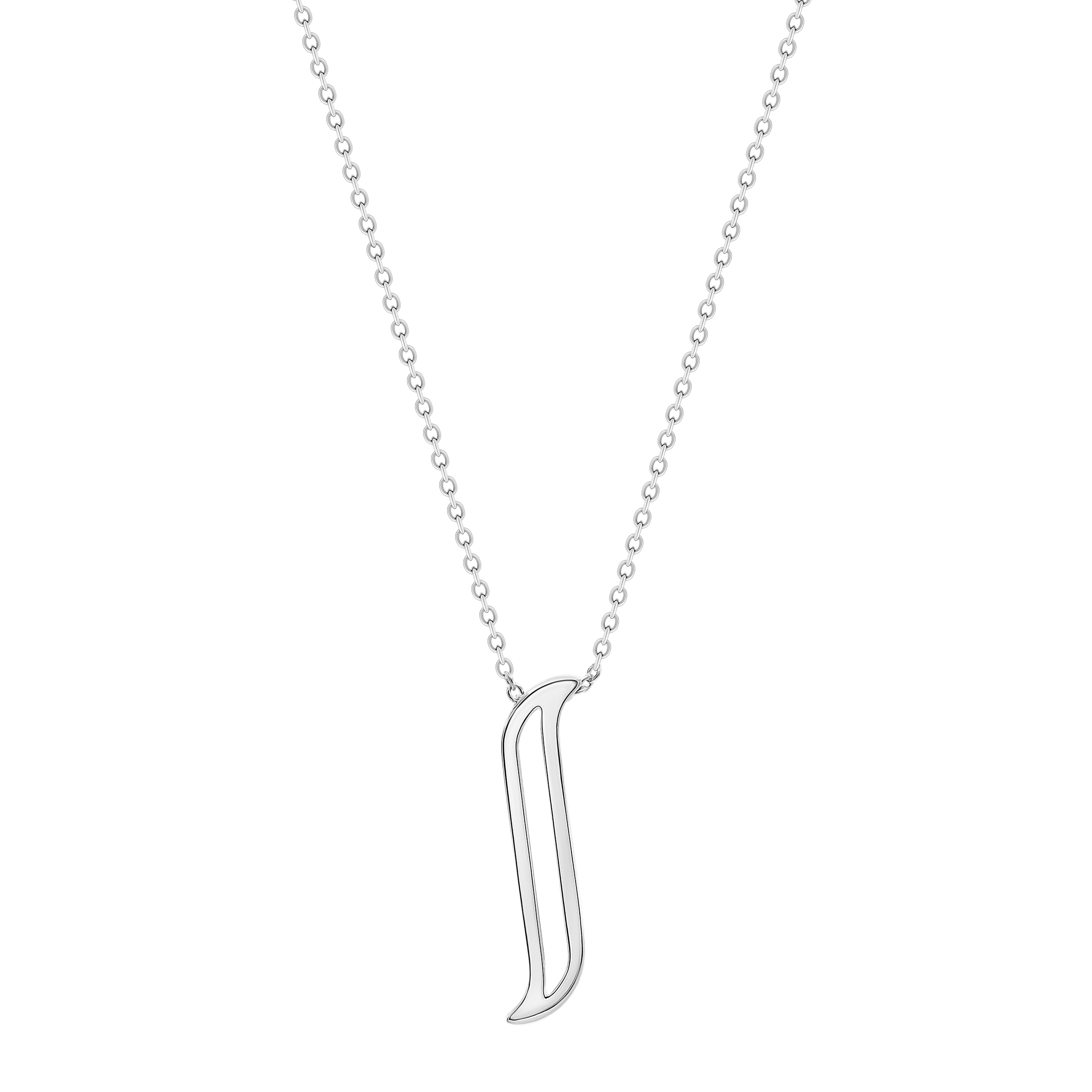 Alif White Gold Necklace