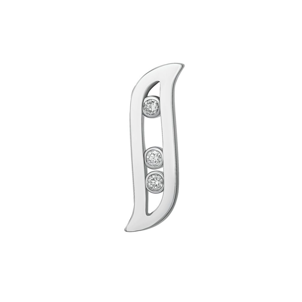 Alif Brilliance 18k White Gold and Diamond Earrings