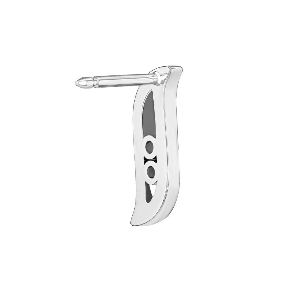 Alif Brilliance 18k White Gold and Diamond Earrings