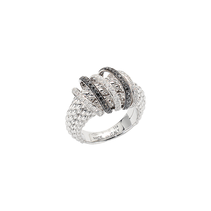 Fope Solo Mialuce Ring with diamonds
