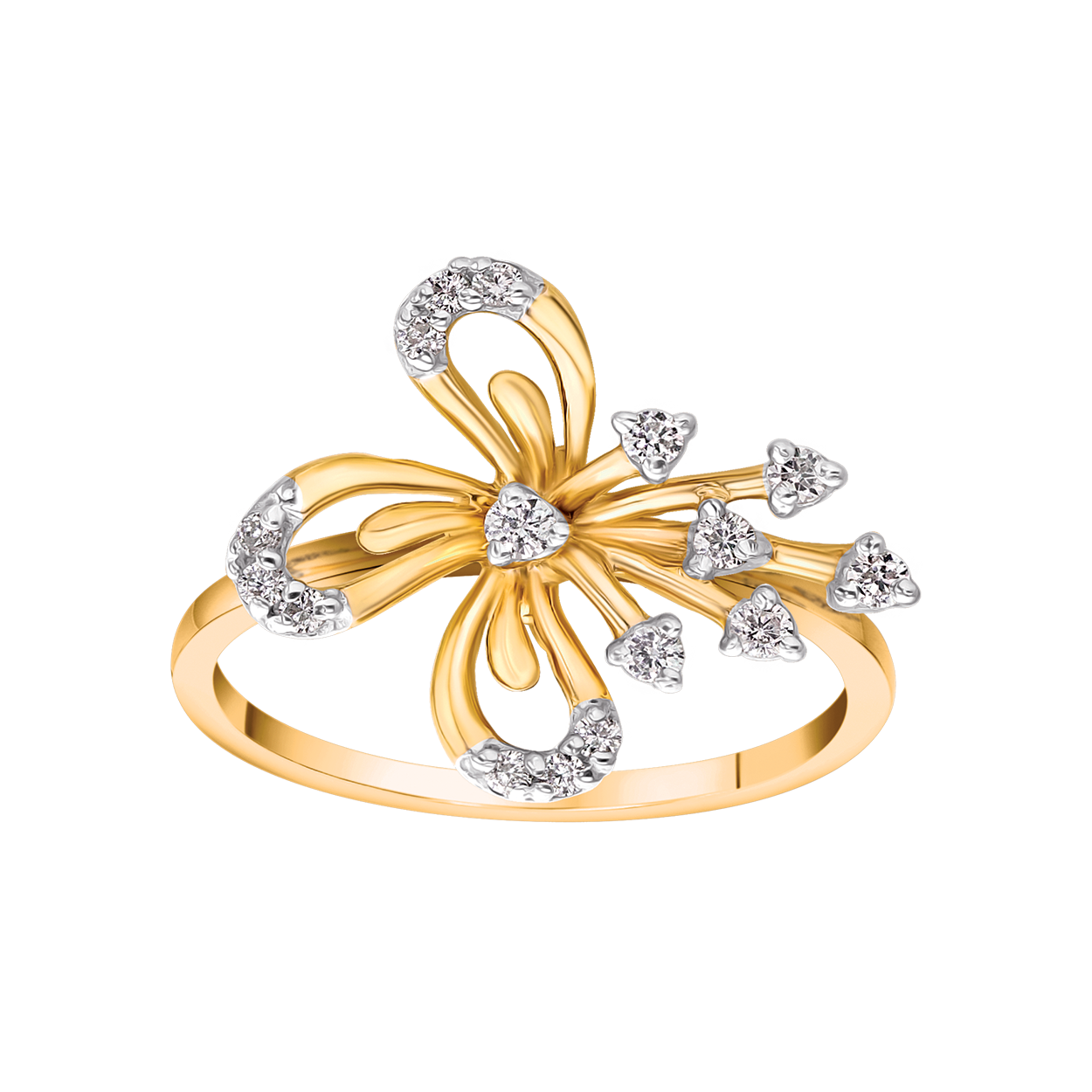 Ananya Ring in 18K Yellow Gold