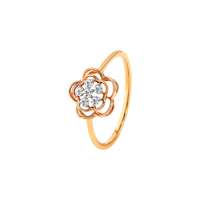 Ananya Diamond Ring in 18K Gold
