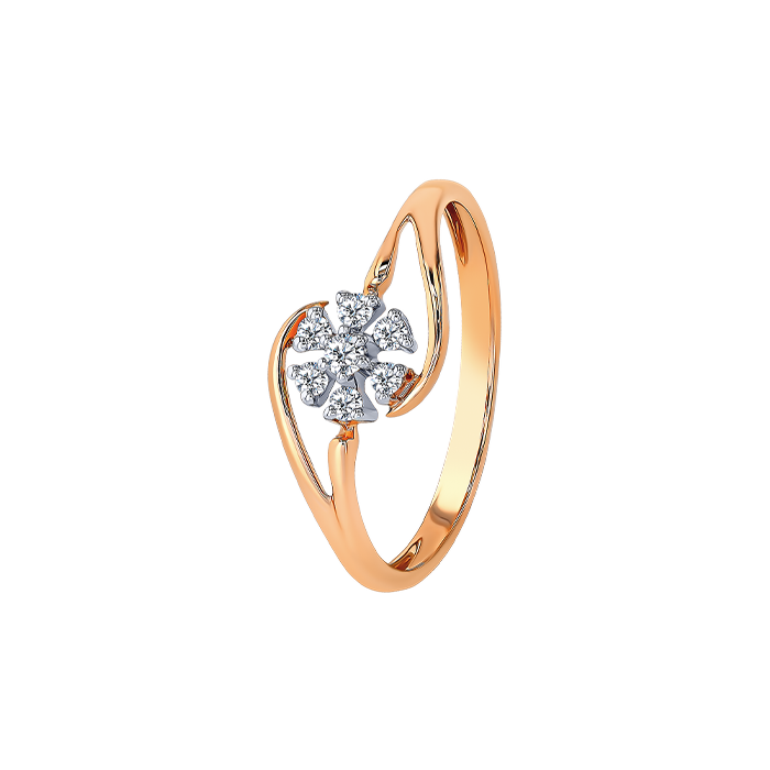 Ananya Diamond Ring in 18K Gold