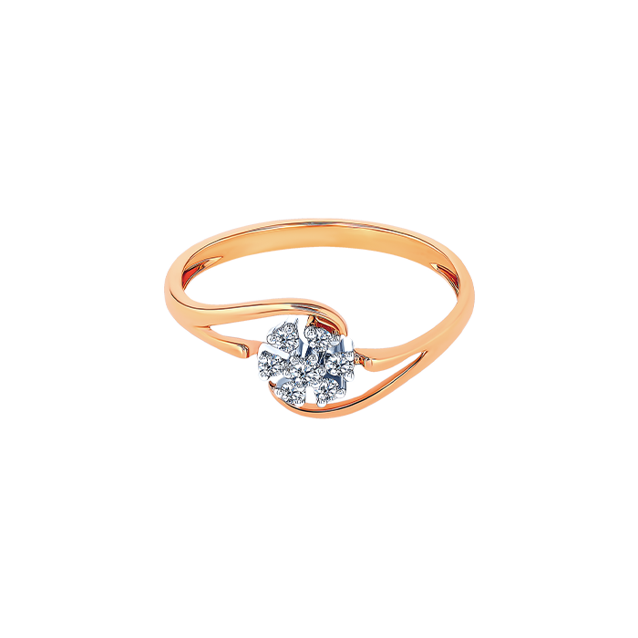 Ananya Diamond Ring in 18K Gold