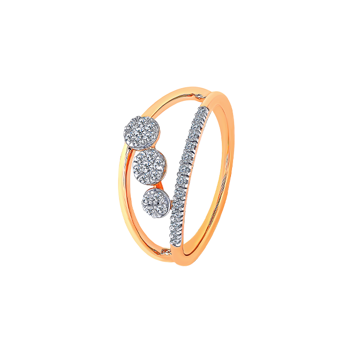 Ananya Diamond Ring in 18K Gold