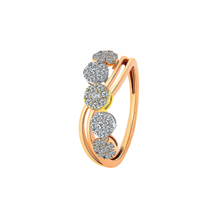 Ananya Diamond Ring in 18K Gold