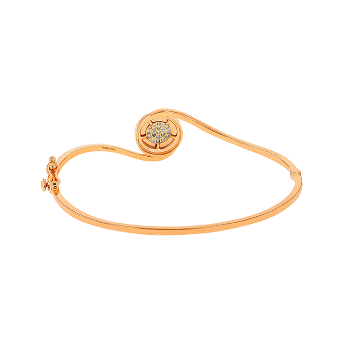 Ananya Diamond Bangle in 18K Gold