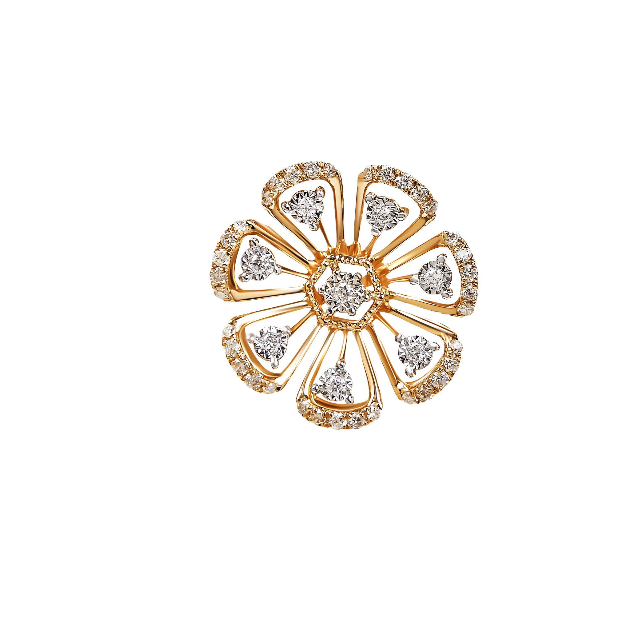 Ananya Diamond Necklace & Earring in 18K Gold