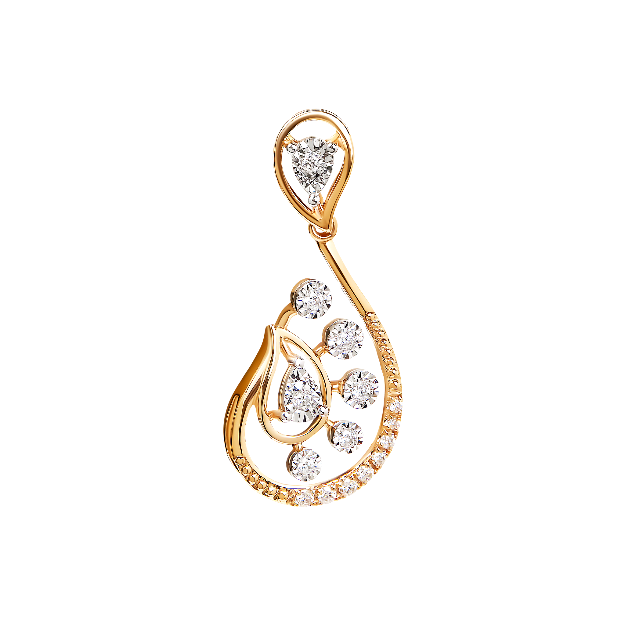 Ananya Diamond Necklace & Earring in 18K Gold