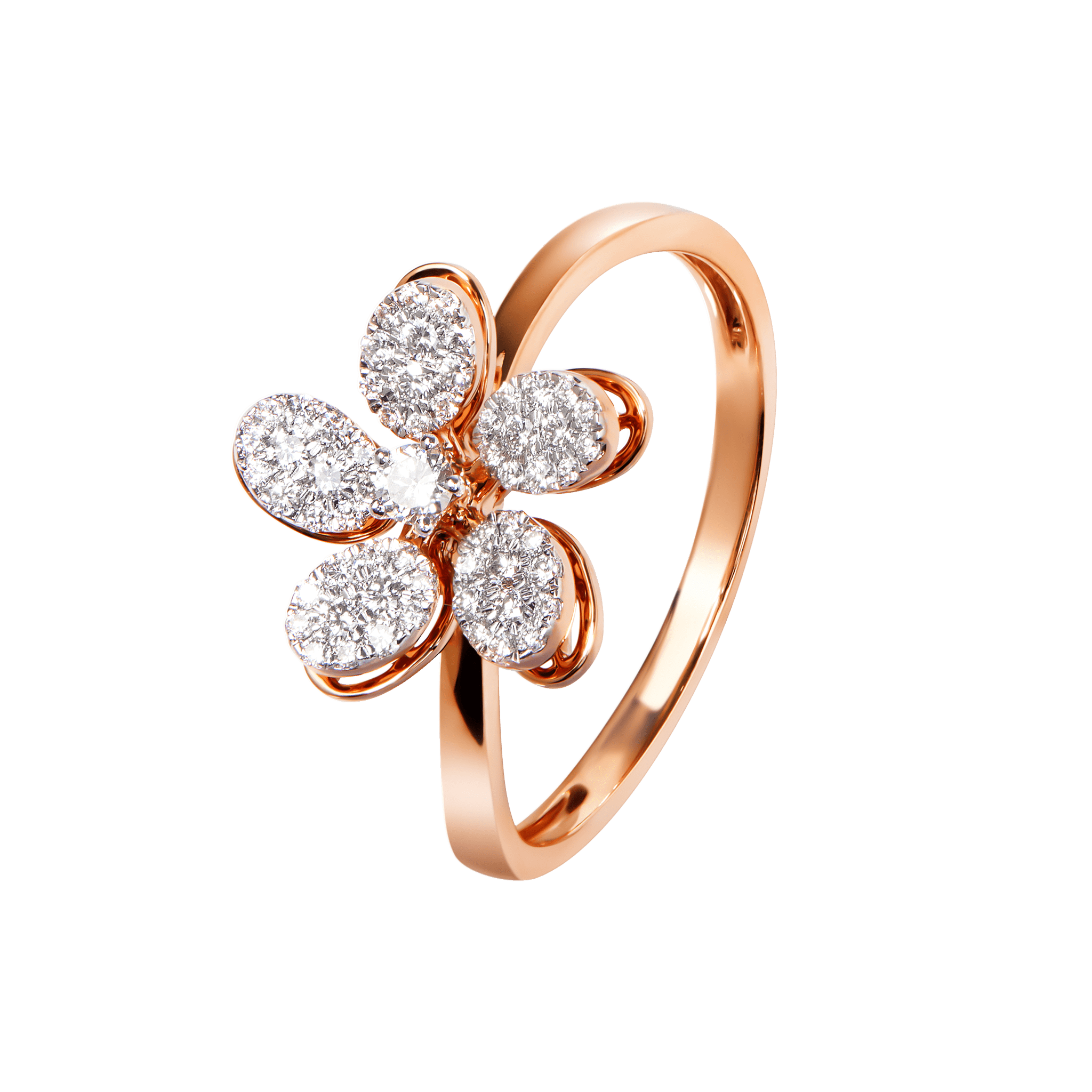 Ananya Diamond Ring in 18K Gold