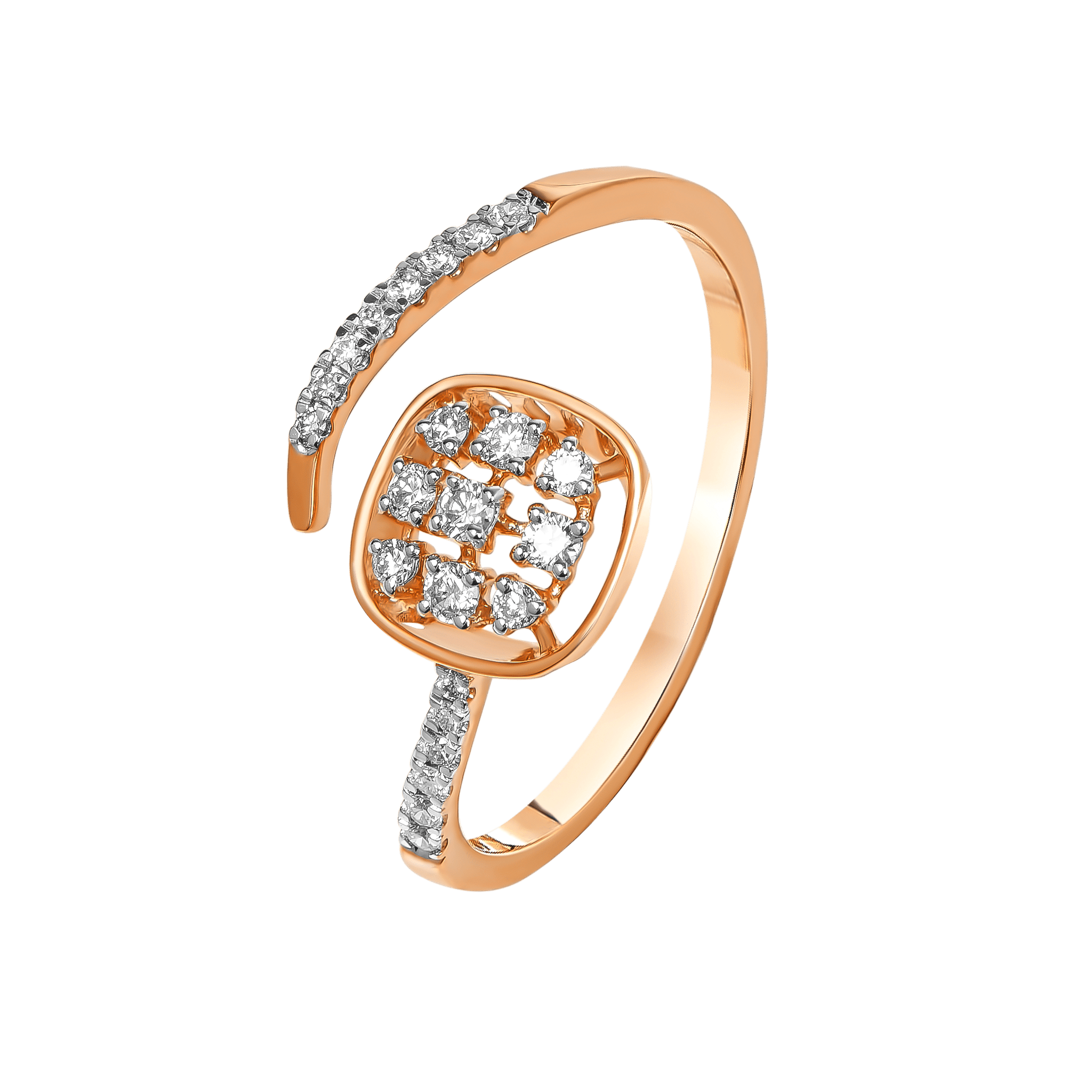 Ananya Diamond Ring in 18K Gold