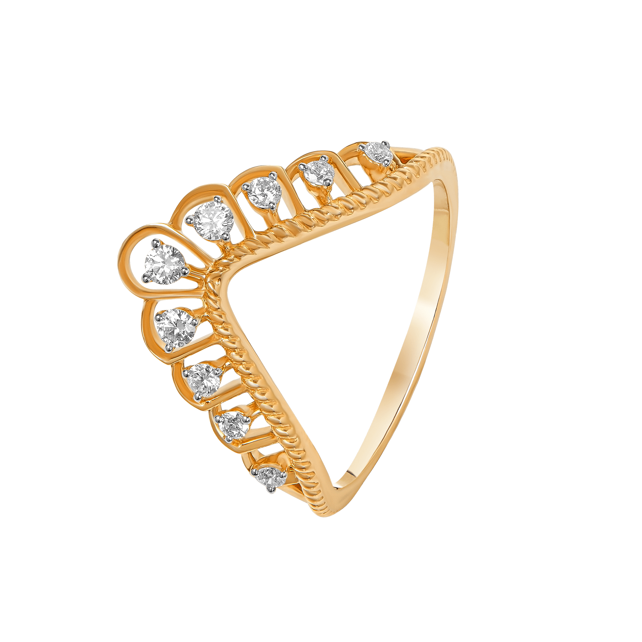 Ananya Diamond Ring in 18K Gold