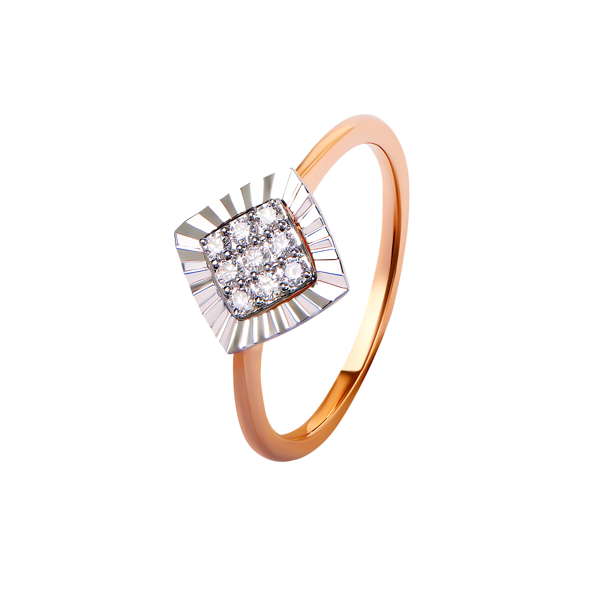 Ananya Diamond Ring in 18K Gold