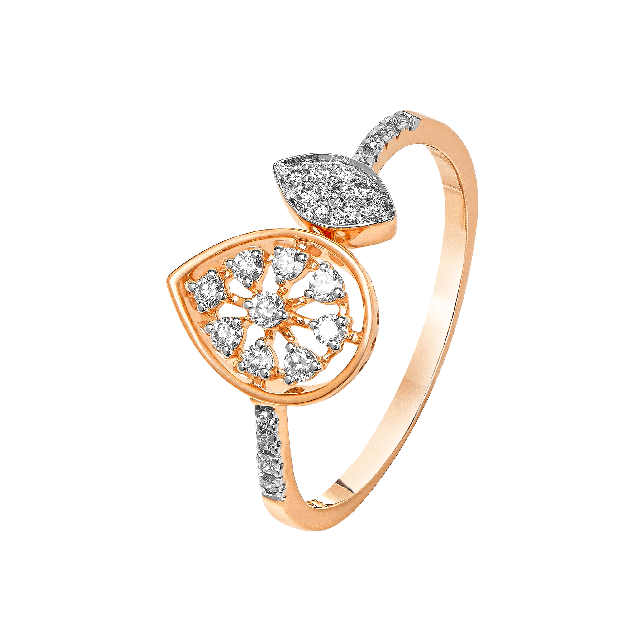 Ananya Diamond Ring in 18K Gold