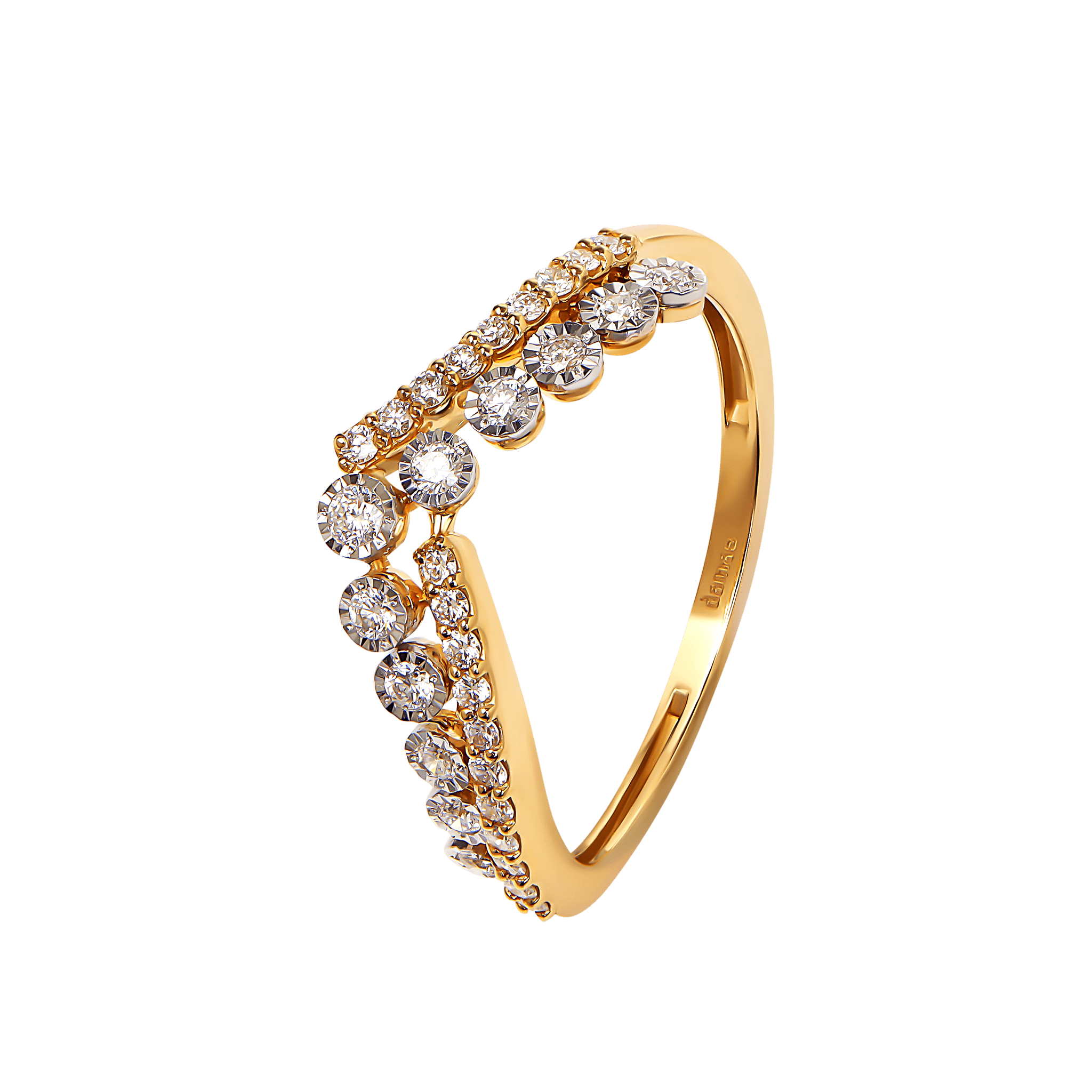 Ananya Diamond Ring in 18K Gold