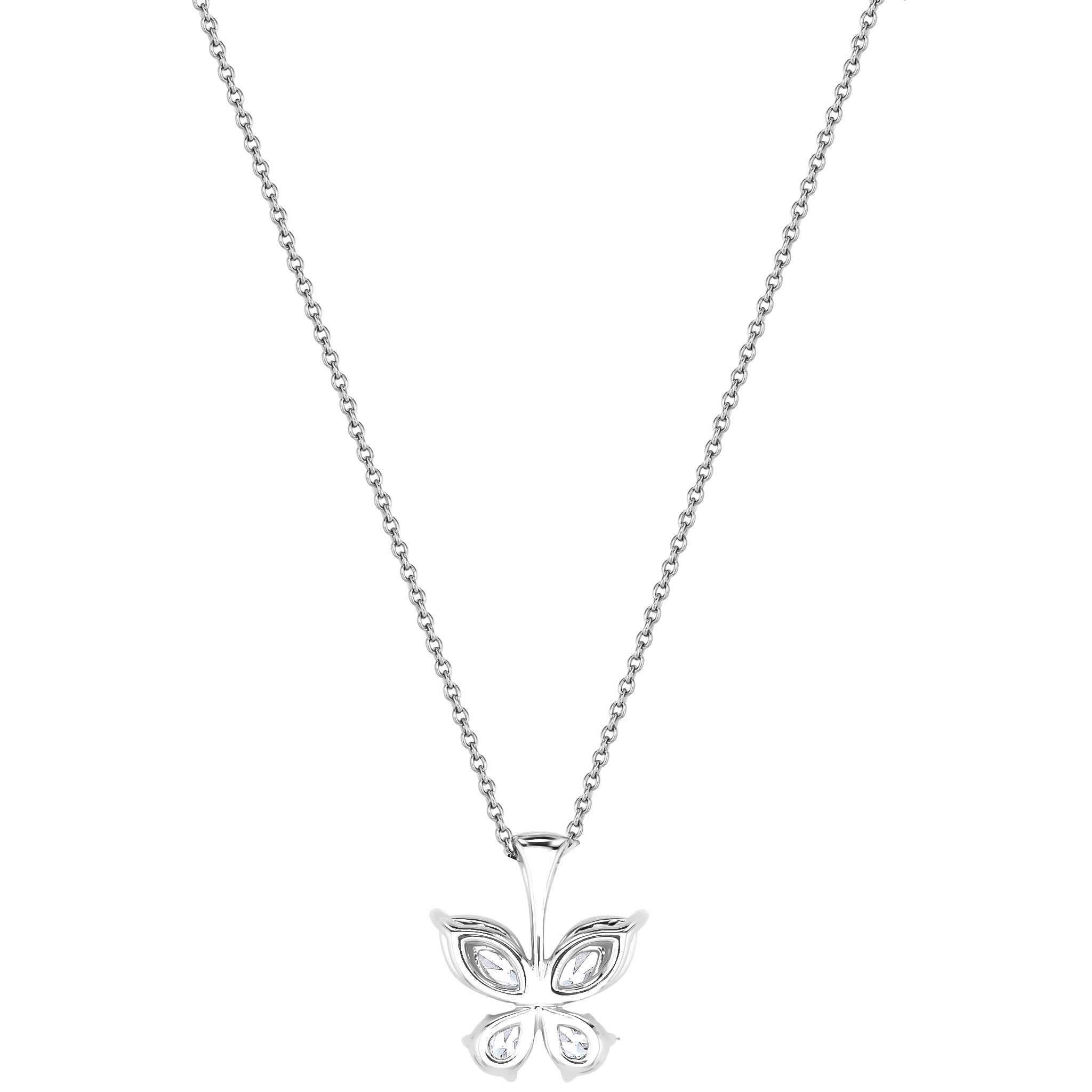 Flora Diamond Pendant Chain