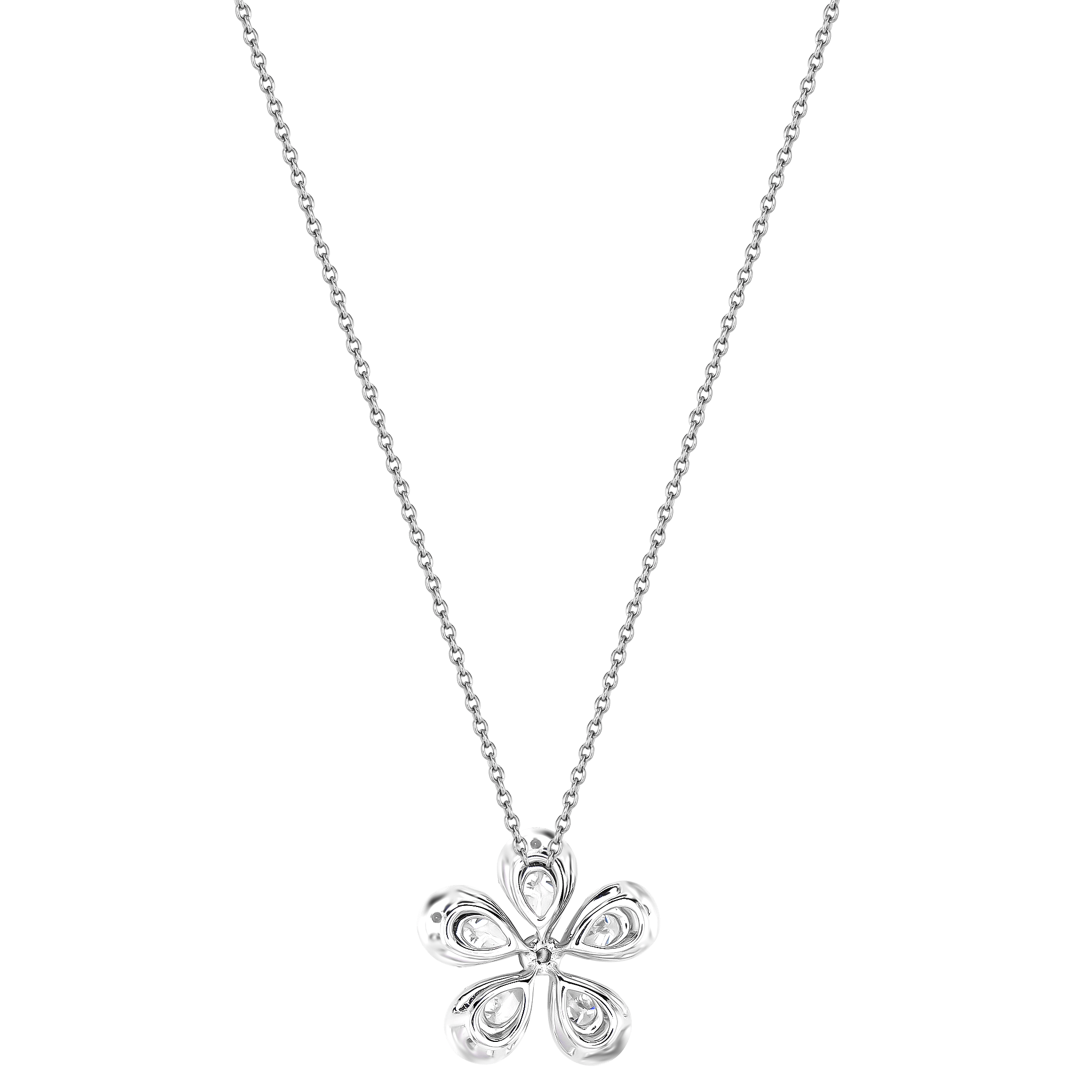 Flora Diamond Pendant Chain