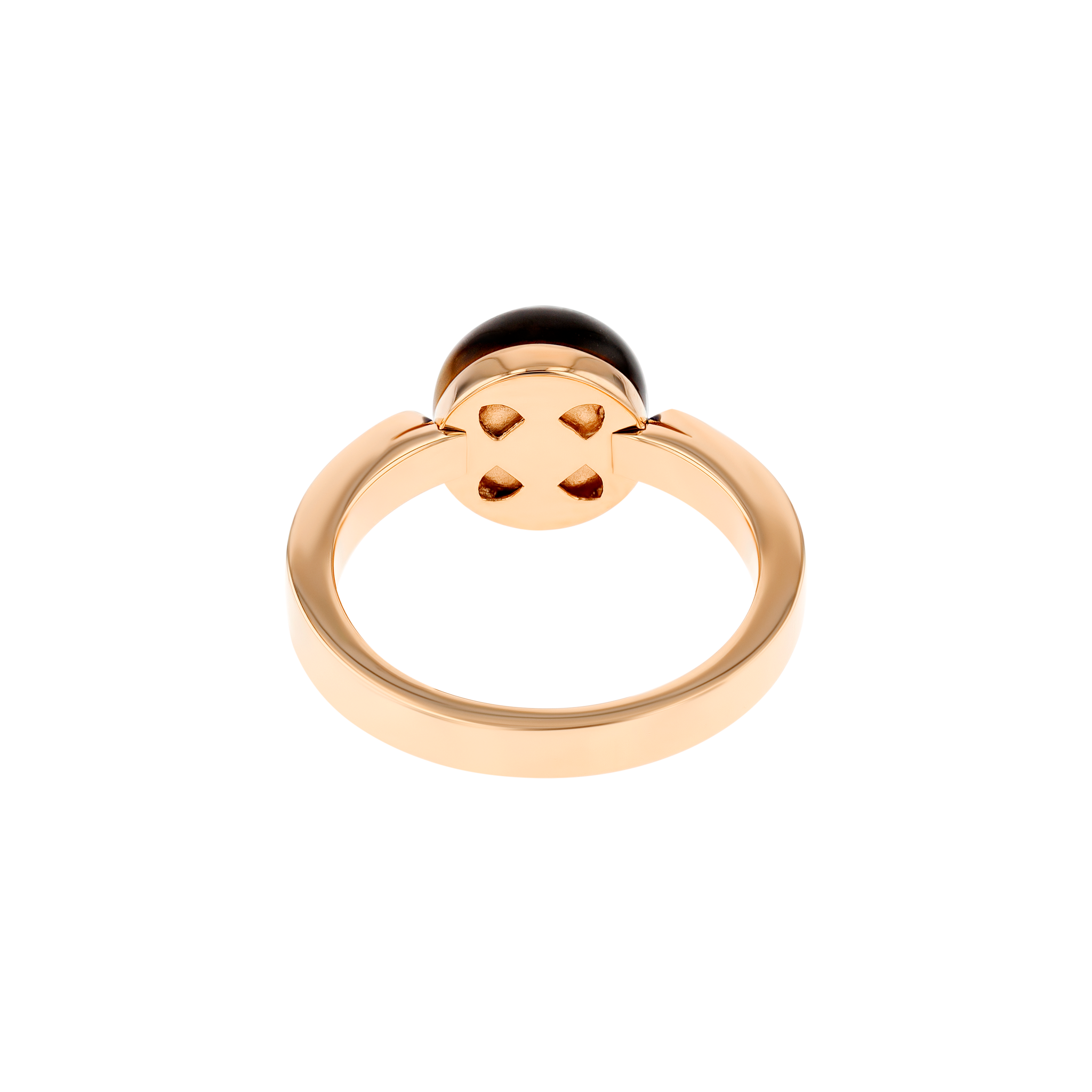 Dome Noble Tiger Eye Diamond Ring 