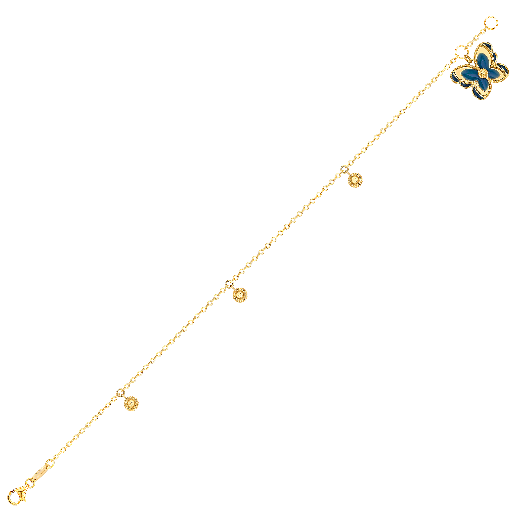Farfasha Giardino Multi Motif Bracelet