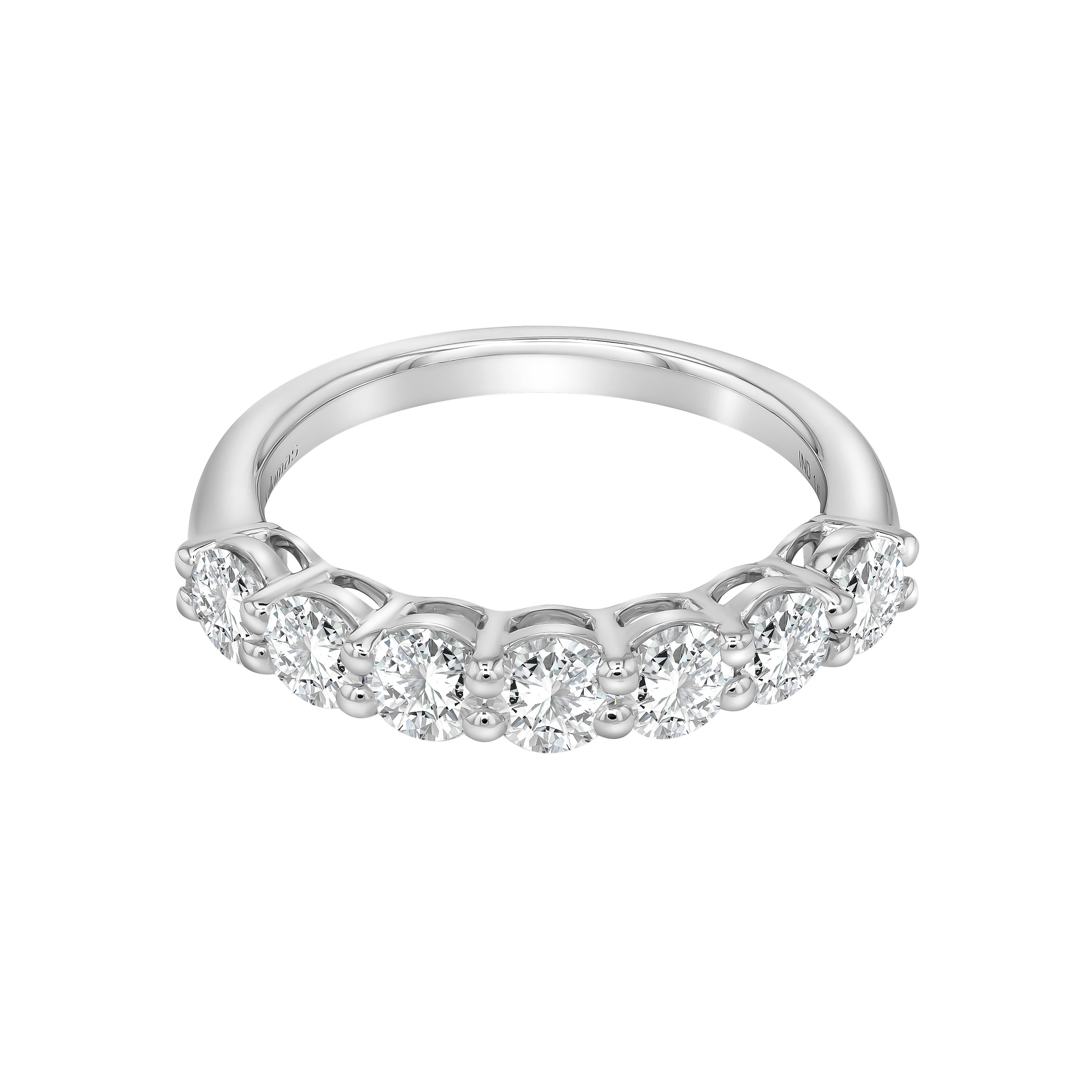 Gaia Eternity 1.4 Carat Lab-Grown Diamond Half Band 18K White Gold