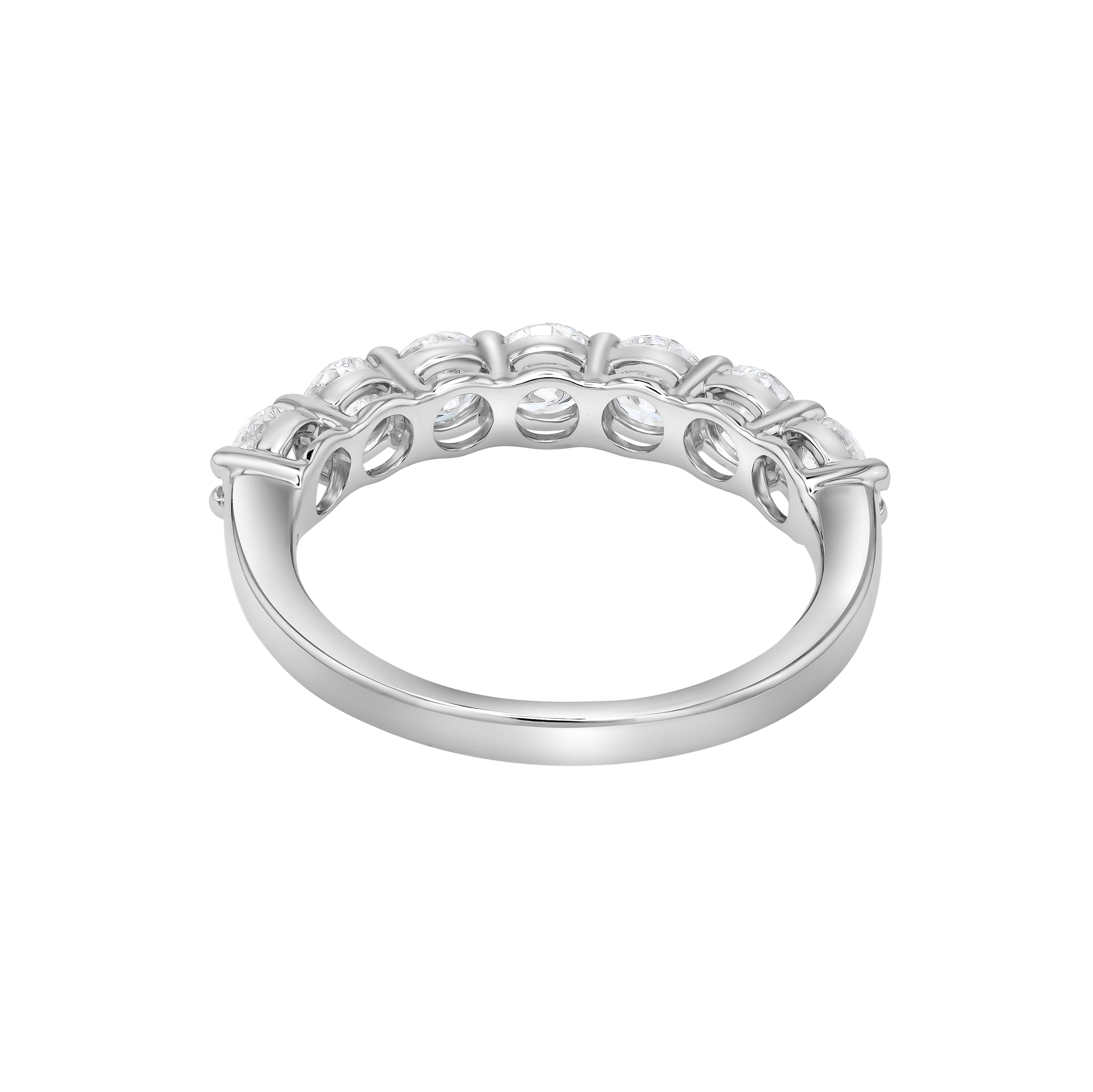Gaia Eternity 1.4 Carat Lab-Grown Diamond Half Band 18K White Gold